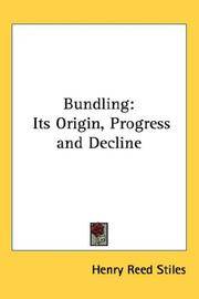 image of Bundling: Its Origin, Progress and Decline