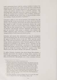 At Cold War's End; US Intelligence on the Soviet Union and Eastern Europe, 1989-1991