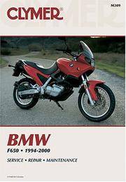BMW F650 1994-2000 (CLYMER MOTORCYCLE REPAIR)