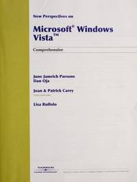New Perspectives on Microsoft Windows Vista, Comprehensive