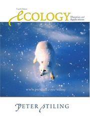 ECOLOGY. THEORIES AND APPLICATIONS.