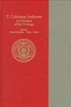 T COLEMAN ANDREWS COLLECTION OF WRITINGS: THOMAS J BURNS SERIES IN ACCOUNTING