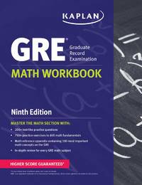 GRE Math Workbook (Kaplan Test Prep)