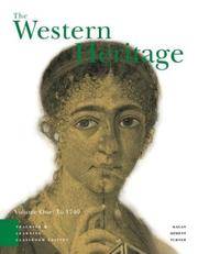 image of The Western Heritage: Teaching and Learning- Classroom Edition, Vol. I: To 1740