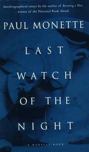 cover of Last Watch of the Night: Essays Too Personal and Otherwise