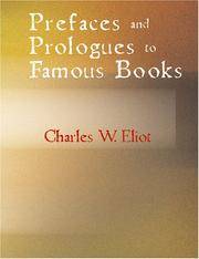 Prefaces and Prologues To Famous Books