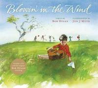 Blowin' in the Wind (Book + CD) **SIGNED by Jon J Muth, 1st Edition /1st Printing + Photo**