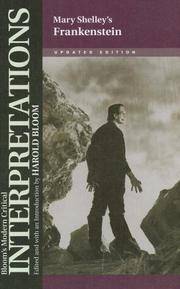 image of Mary Shelley's Frankenstein (Bloom's Modern Critical Interpretations (Hardcover))