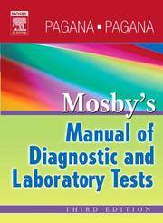 Mosby's Manual Of Diagnostic and Laboratory Tests