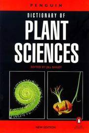 The Penguin Dictionary of Plant Sciences (Penguin Reference) by Jill Baily (Editor) - 1999-06-01