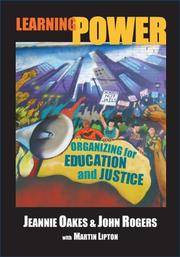 Learning Power : Organizing For Education And Justice