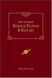 How to Write Science Fiction & Fantasy