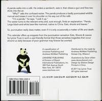 image of Eats, Shoots_Leaves: The Zero Tolerance Approach to Punctuation: 2012 Day-to-Day Calendar