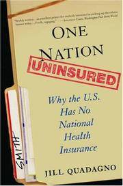 One Nation, Uninsured