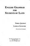 English Grammar for Students of Latin