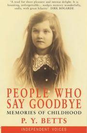 People Who Say Goodbye