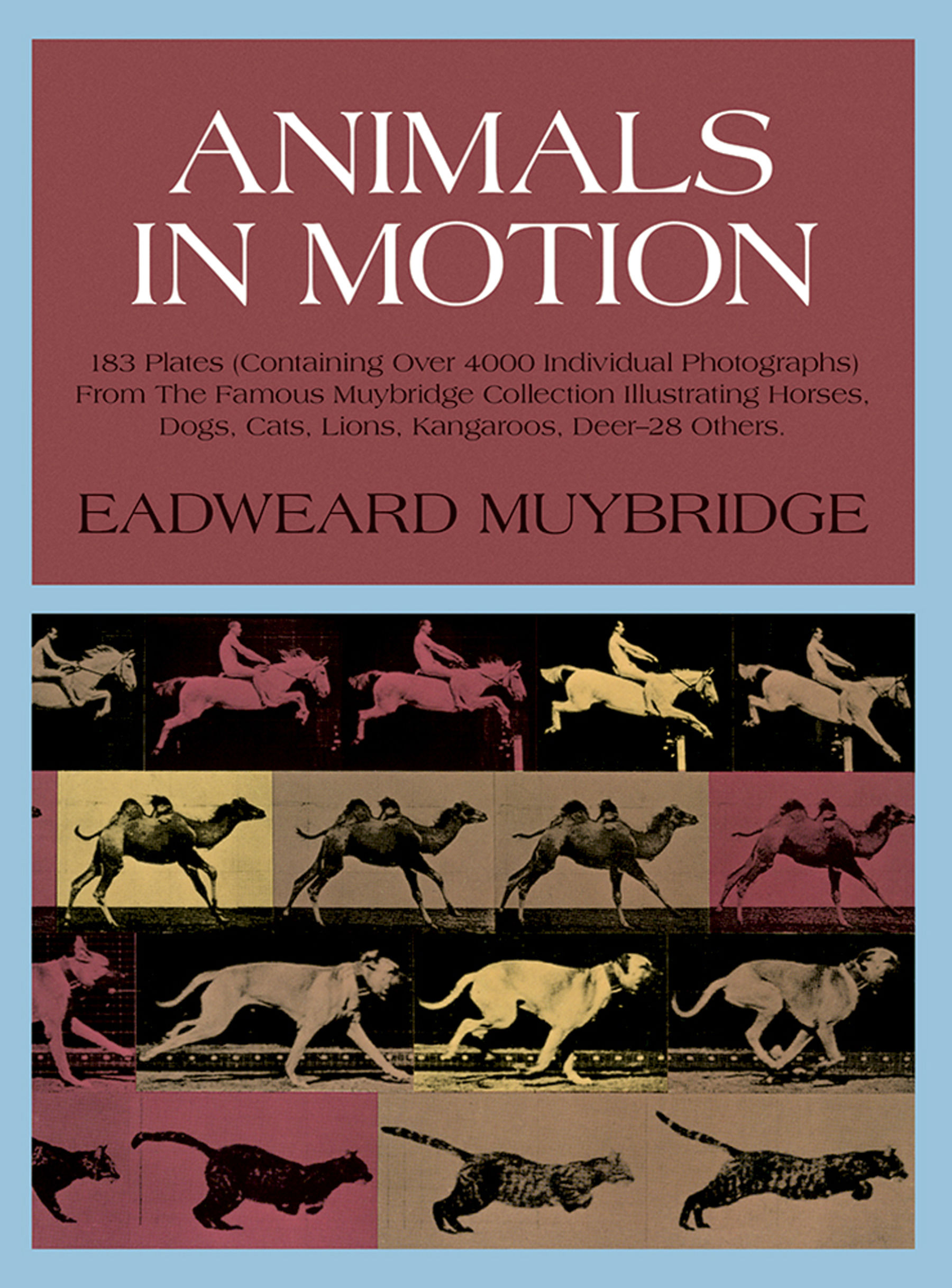 洋書 ANIMALS IN MOTION Animals in Motion (Dover Anatomy for Artists) by Eadweard
