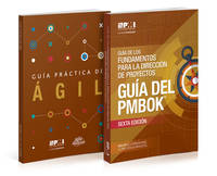 cover of A Guide to the Project Management Body of Knowledge (PMBOK(R) Guide-Sixth Edition / Agile Practice Guide Bundle (SPANISH) (Spanish Edition)
