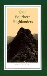 image of Our Southern Highlanders: Introduction By George Ellison