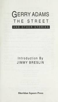 THE STREET AND OTHER STORIES by Adams, Gerry - 1993