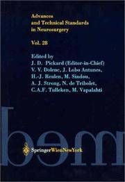Advances and Technical Standards in Neurosurgery. Vol 28.