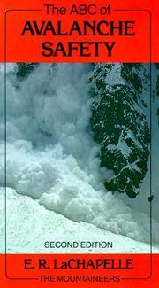 THE ABC OF AVALANCHE SAFETY