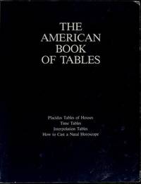 The American Book of Tables