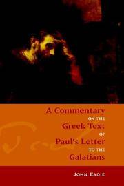 COMMENTARY ON GALATIANS