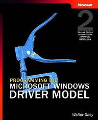 Programming the Microsoft Windows Driver Model [With CDROM]