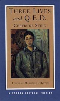 cover of Three Lives and Q.E.D. (Norton Critical Editions)