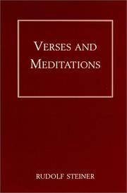 image of Verses and Meditations