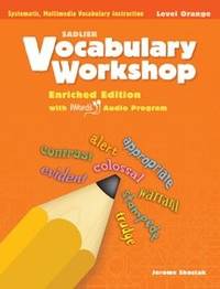 Vocabulary Workshop �2011 Level Orange (Grade 4) Student Edition Paperback -