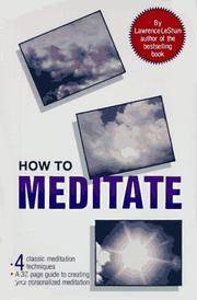 image of How to Meditate