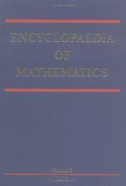 Encyclopaedia of Mathematics (5) by Editor-Michiel Hazewinkel - 1990-01-31