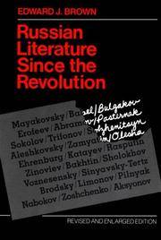 Russian Literature Since the Revolution