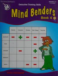 Mind Benders Level 4 Workbook - Deductive Thinking Skills Puzzles (Grades 3-6)