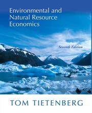image of Environmental and Natural Resource Economics (7th Edition)