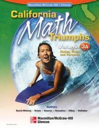 California Math Triumphs VOL 1b Place Value (CALIFORNIA MATH TRIUMPHS VOL 1B)