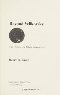 Beyond Velikovsky; the history of a Public Controversay