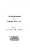 The Korean Peninsula in the changing world order (Korean-American and Korean