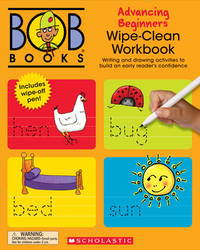 Bob Books - Wipe-Clean Workbook: Advancing Beginners Phonics, Ages 4 and up, Kindergarten (Stage...