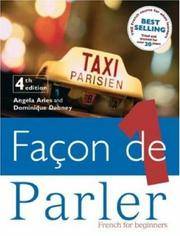image of Facon de Parler: Student Book Pt. 1: French for Beginners