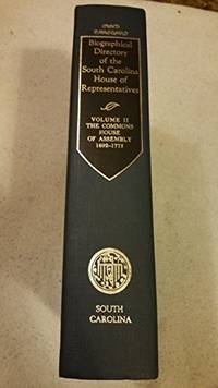 Biographical directory of the South Carolina House of Representatives