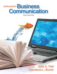 image of Excellence in Business Communication (10th Edition)