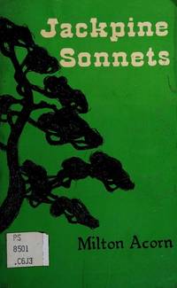 Jackpine Sonnets: Poems by Acorn, Milton - 1977