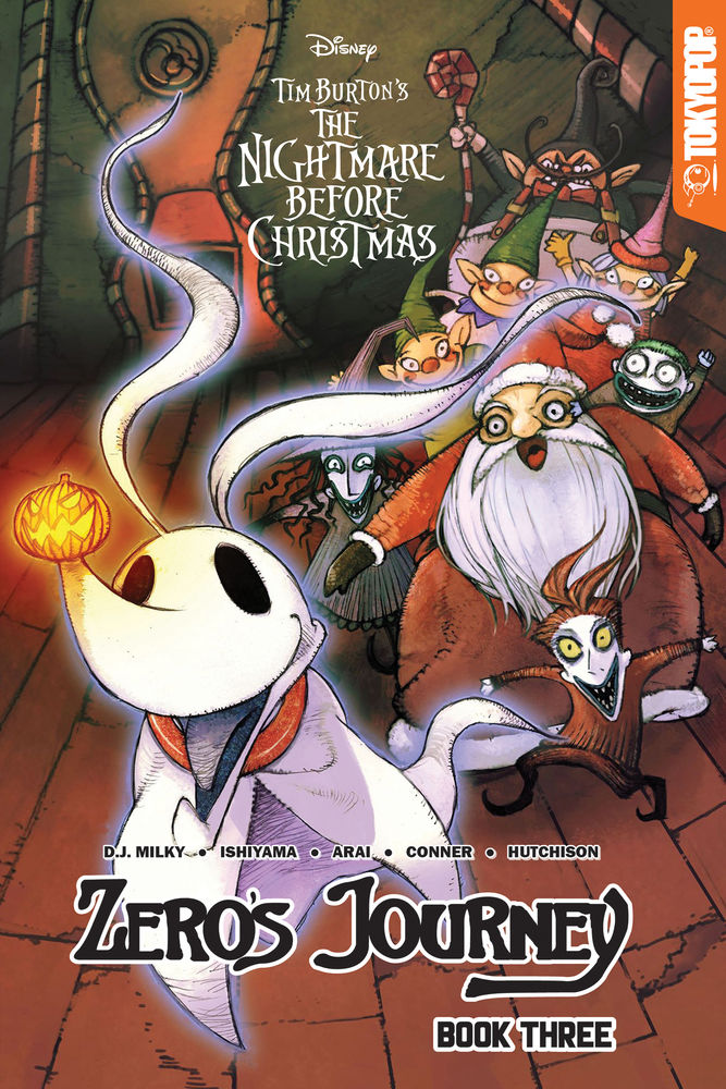 Disney Manga Tim Burton's The Nightmare Before Christmas Zero's