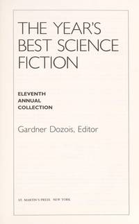 cover of The Year's Best Science Fiction: Eleventh Annual Collection