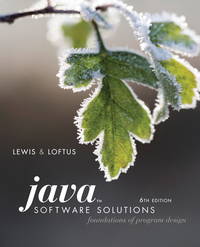 Java Software Solutions : Foundations of Program Design