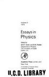 Essays in Physics. Volume 5.