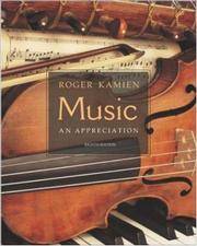 image of Music: An Appreciation w/ Multimedia Companion 4.5 CD-ROM